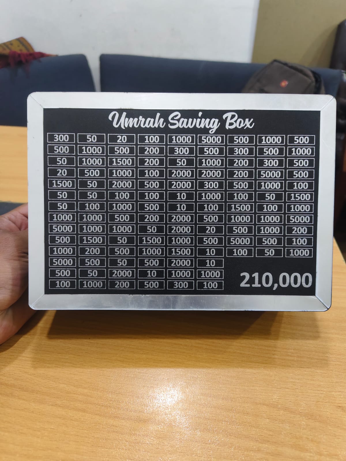 Best Quality Umrah Saving Box